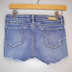 Treasure Bond Frayed bottom shorts